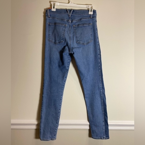 VERONICA BEARD Kate High-Rise Skinny Jeans Two Tone - Picture 5 of 9